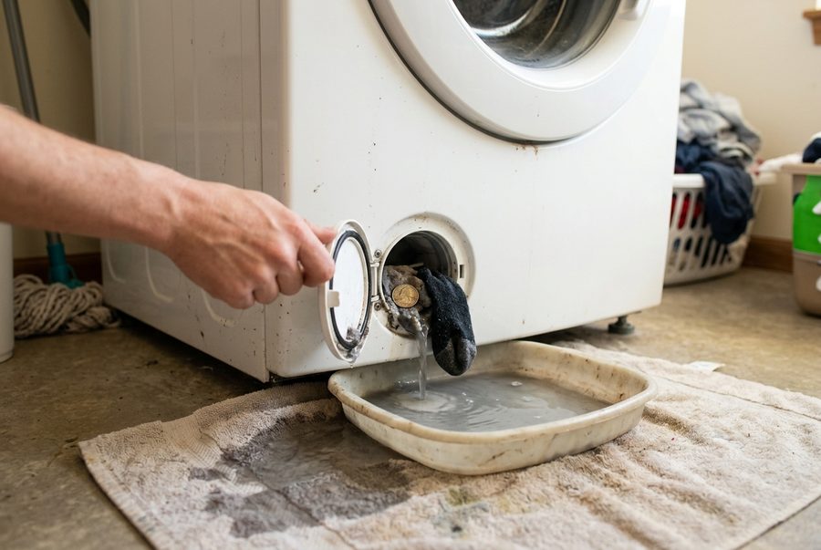 The washer pump filter